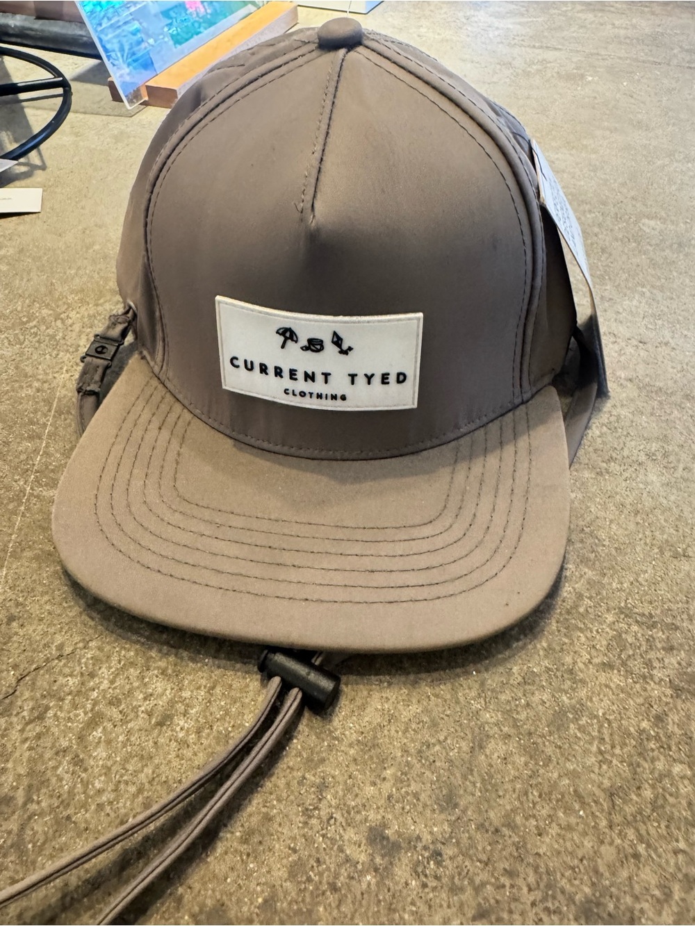 Current Tyed Kids' Gray Baseball Cap